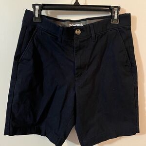 Sonoma Men's Size 30 flexwear Blue Flat Front Shorts